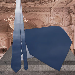 Corbata Boda De Ombre Azul A Azul Polvoriento