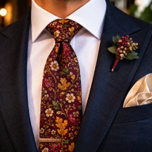 Boda de Otoño de Lujo con Flores Vintage de Borgoñ