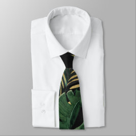 Corbata Boda de Palma Tropical