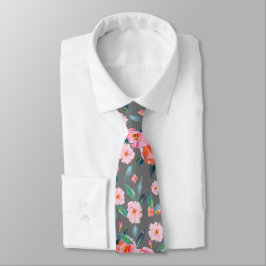 Corbata Boda de patrón Rosa gris rosa