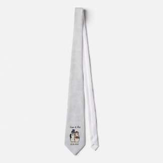 Corbata Boda de Pingüino Bride y Groom Tie - Personalizar