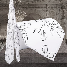 Corbata Boda de vegetación de eucalipto blanco