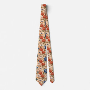 Corbata Boda del tío floral de rosa
