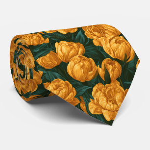 Corbata Boda Económica con Tulipán Floral del Padrino de l