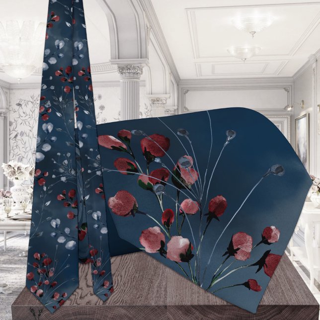 Corbata Boda elegante de la Marina de Borgoña (Subido por el creador)