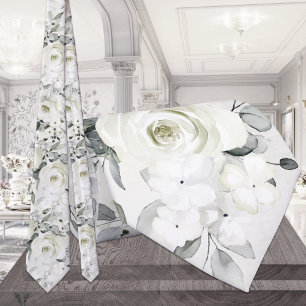 Corbata Boda floral de Eucalyptus Greenery