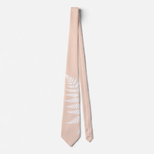 Corbata Boda Simple y Elegante de Melocotón Suave y Helech
