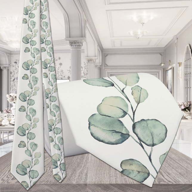 Corbata Boda Verde Menta Eucalipto Verde (Subido por el creador)