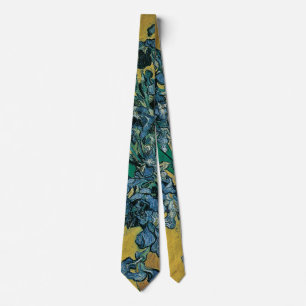 Corbata Bodegón con jarron y lirios de Vincent van Gogh