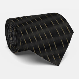 Corbata Boho Black Elegant Classy Cuello Tie