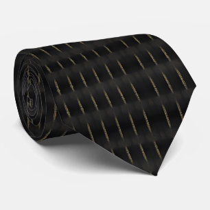 Corbata Boho Black Elegant Classy Cuello Tie