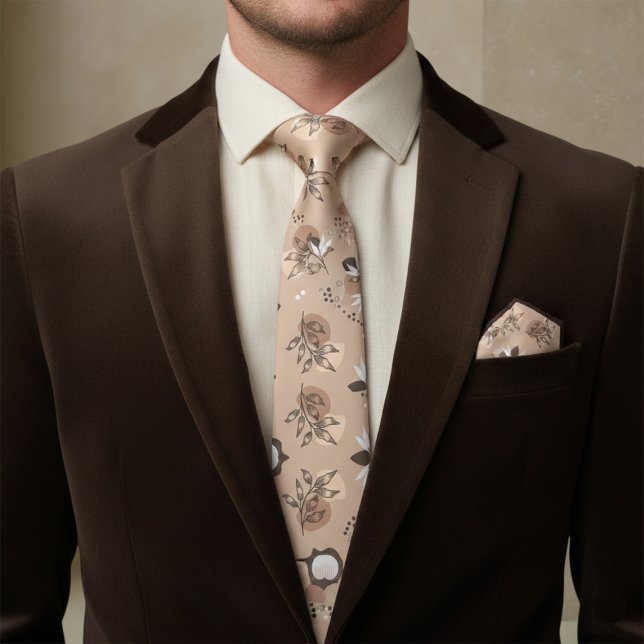 Corbata Boho Botanical (Subido por el creador)