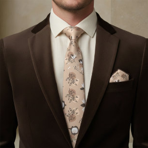 Corbata Boho Botánico