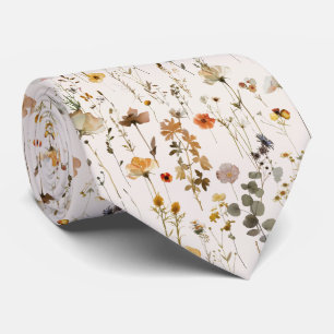 Corbata Boho Flor Silvestre