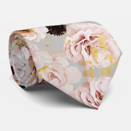 Corbata Boho H2 Rosas polvorientos Mamáes borgoñonas de fo