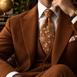 Corbata Boho Terracotta