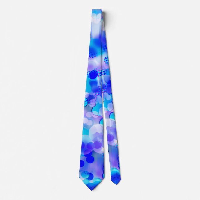 Corbata Bokeh Azul 92015 (Anverso)