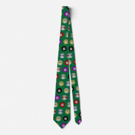 Corbata Bolas de billar