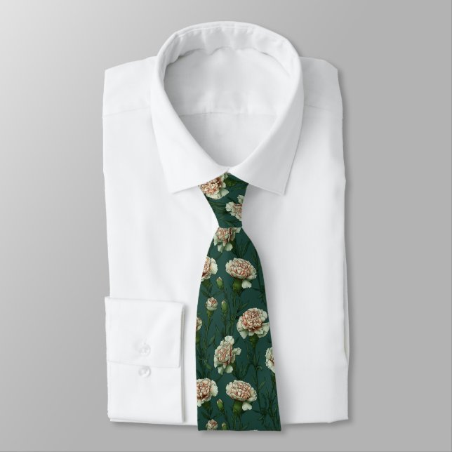 Corbata Bold Birthday Gifts For Him Carnation Flower (Atado)
