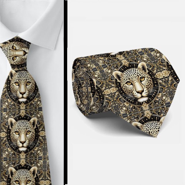 Corbata Bold Leopard Tie | Masculine Men's Fashion (Subido por el creador)