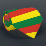 Corbata Bolivia<br><div class="desc">Colores de la bandera de Bolivia: rojo,  amarillo,  verde</div>