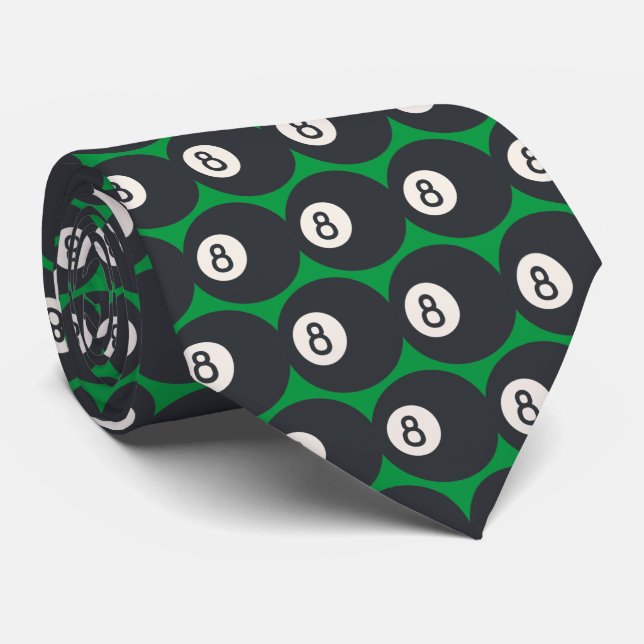 Corbata Bolsa No. 8 Ball Tie (Enrollado)