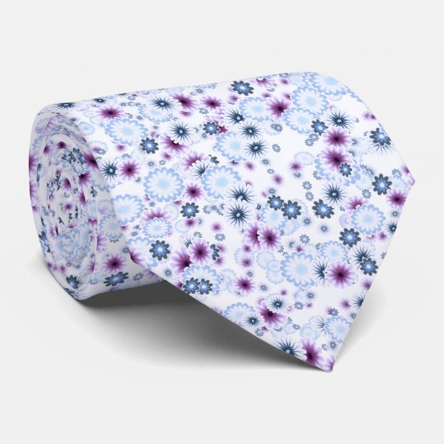 Corbata bomba de flores 4 (Enrollado)