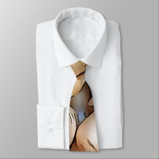 Corbata Bombillas de ajo Arte de esquema negro artístico