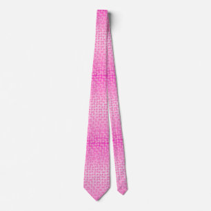 Corbata Bonito en pepitas rosadas