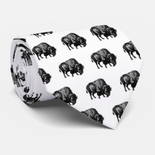 Corbata Bono búfalo americano