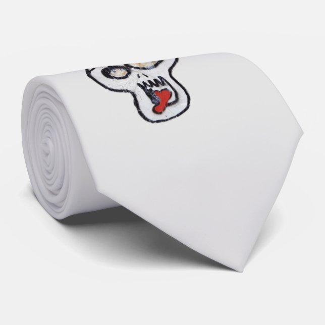 Corbata ¡Boo! (Enrollado)