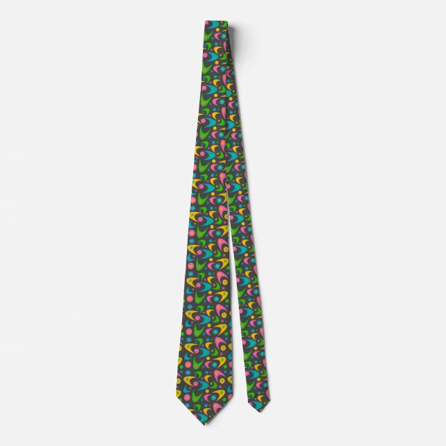 Corbata Boomerangs Retro (Anverso)