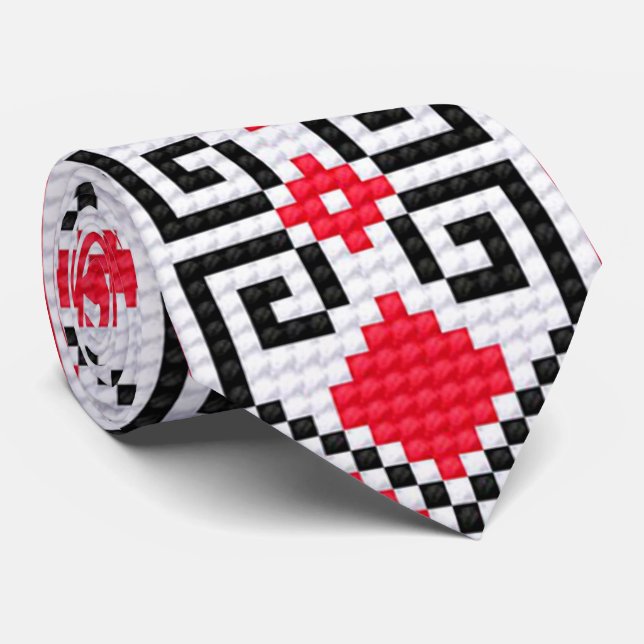 Corbata Bordado del ucraniano del OPUS (Enrollado)