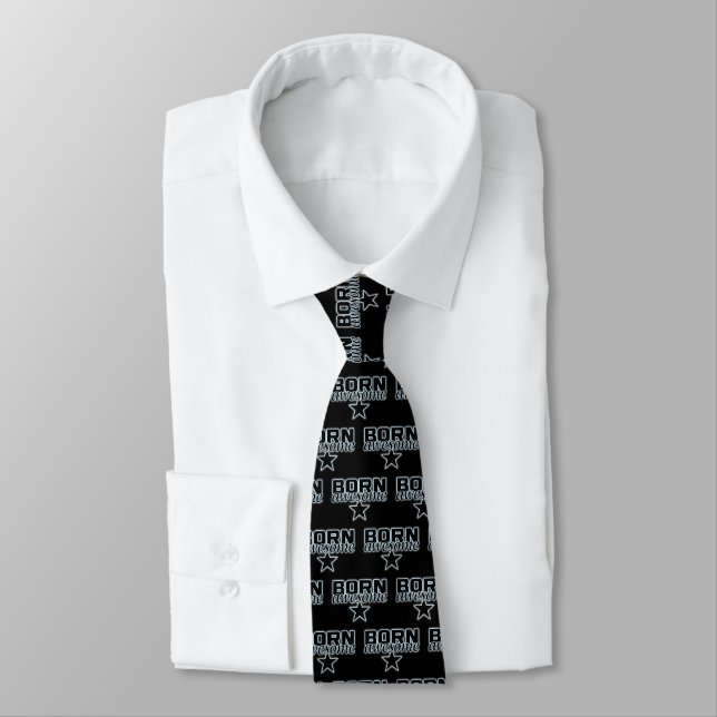 Corbata Born Awesome tie (Atado)