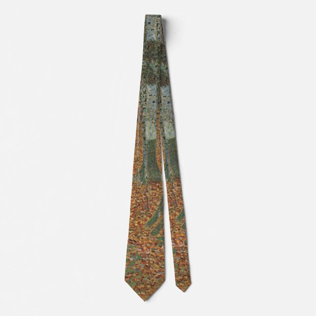 Corbata Bosque de Abedules de Gustav Klimt, Arte Moderno V (Anverso)