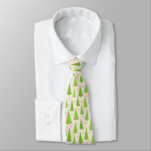 Corbata Bosque de árboles de Navidad