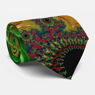 Corbata Bosque fractal