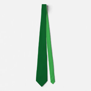 Corbata Bosque sólido y color verde Kelly Minimalista mode