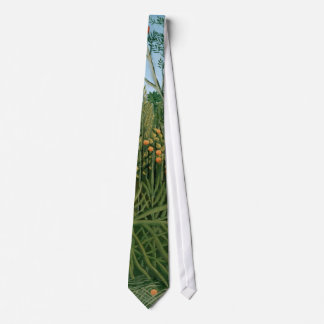 Corbata Bosque tropical, Henri Rousseau