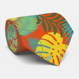 Corbata Bosque tropical PixDezines/fondo DIY