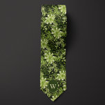 Corbata Bosque verde y botánico crema<br><div class="desc">Abran una estética clásica con nuestra corbata de cuello botánico verde y crema. La combinación de verde y crema forestal,  junto con el diseño botánico,  lo convierten en una elección versátil para los bodas. Complete su conjunto con nuestros calcetines correspondientes para obtener un aspecto coordinado.</div>