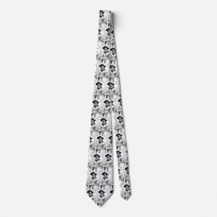 Corbata Bosquejo de piratas vintage de un capitán por Howa