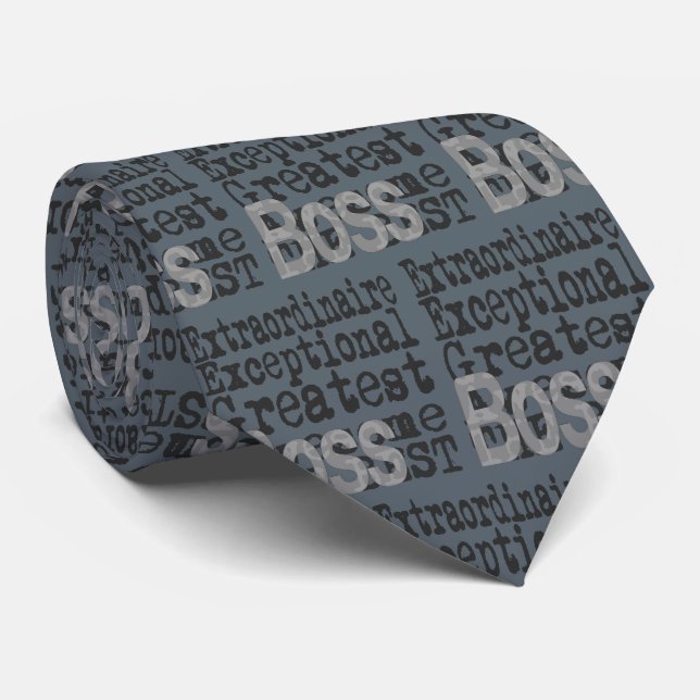 Corbata Boss Extraordinaire (Enrollado)