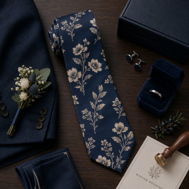 Corbata Botánica Vintage de Marina  (Subido por el creador)