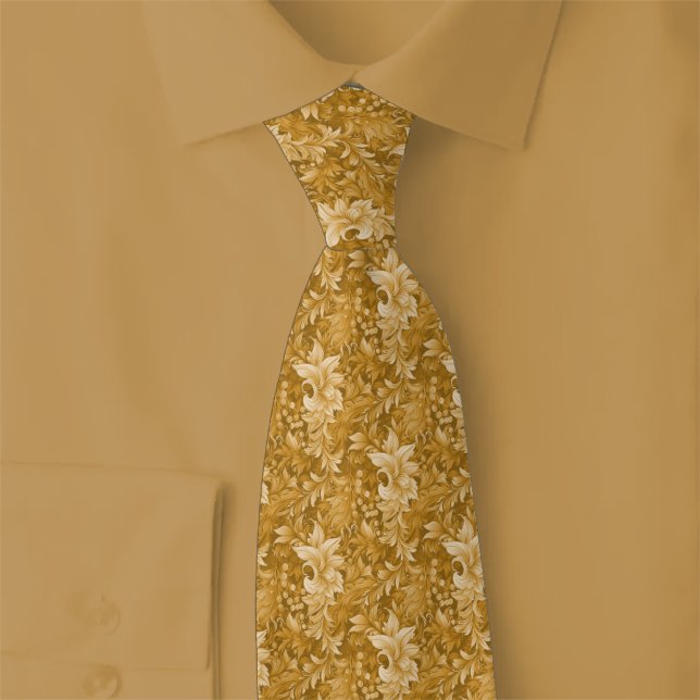 Corbata Botánico Ornamentado de Caramelo (Subido por el creador)
