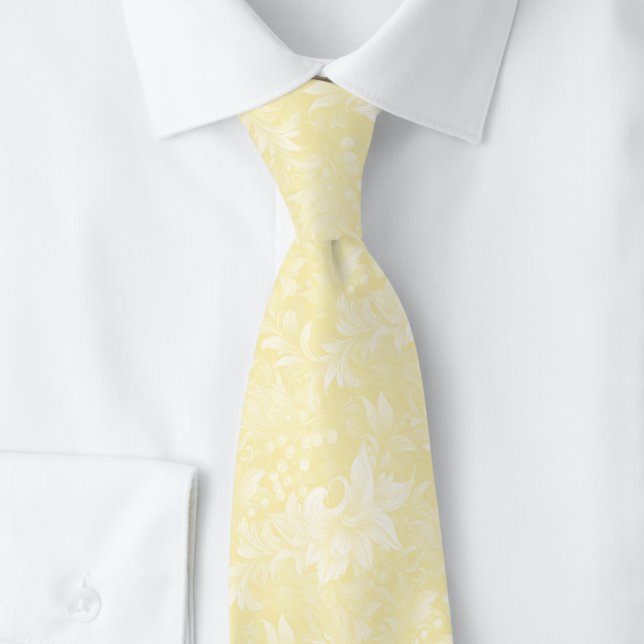 Corbata Botánico Ornate Amarillo Limón (Subido por el creador)