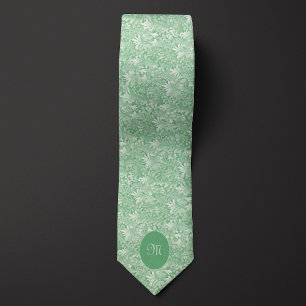 Corbata Botánico Verde Pálido
