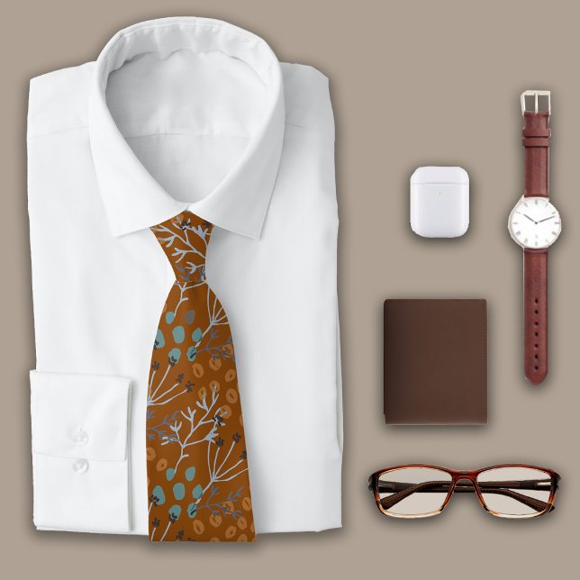 Corbata Botánicos Caramel Brown (Subido por el creador)