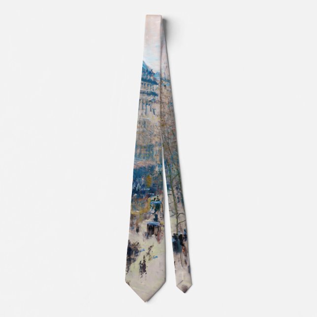 Corbata Boulevard de París, Claude Monet (Anverso)