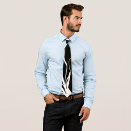 Corbata Bouquet Noir: Resumen en blanco y negro